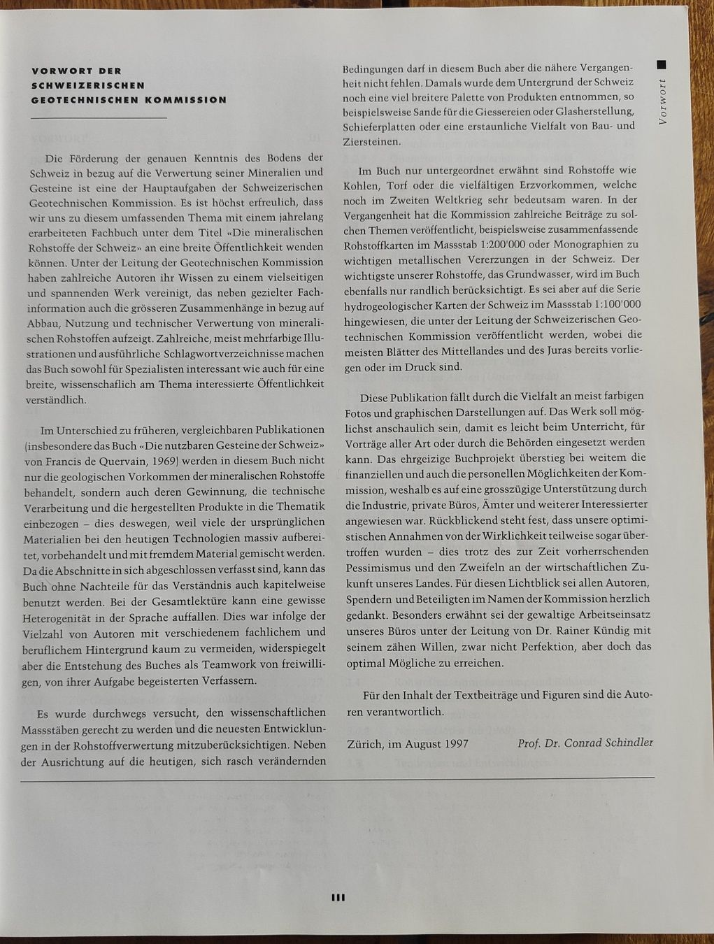 Libri: Die mineralischen Rohstoffe der Schweiz – Usato da Herbetswil venduto da Keltka9 2