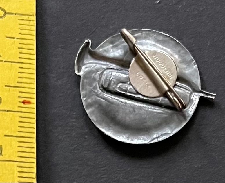 Swiss Placchette & Badge: Erlenbach Musiktag 1945, Abzeichen – Usato da Ostermundigen venduto da DaxKarten-75 1