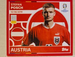 Stefan Posch Sticker EURO 2024 AUT 5 Topps
