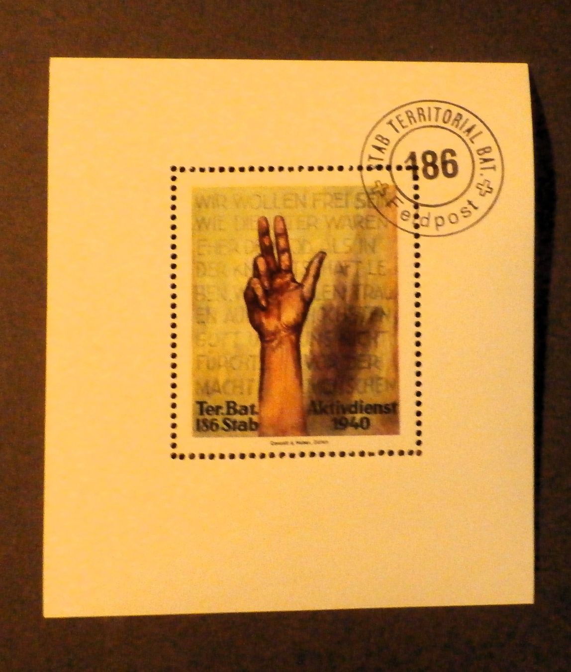 Alle Briefmarken: CH Soldatenmarken – Gebraucht aus Kehrsatz von Bernherb2