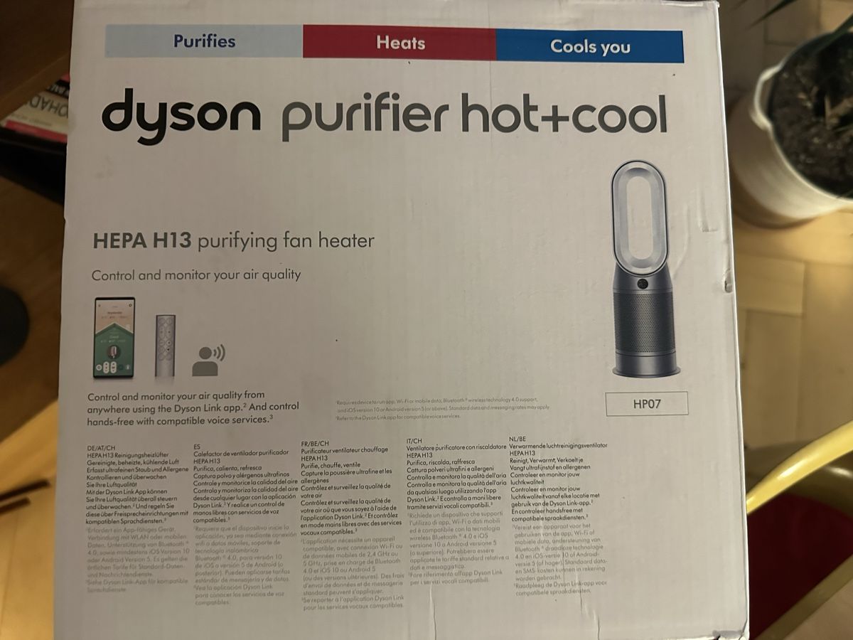 Dyson Purificateurs d'air: DYSON Purifier Hot + Cool HP07 – Neuf avec emballage d'origine à Bern par ivanhooe 1