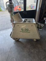 verputzmaschine Gipser Baustelle