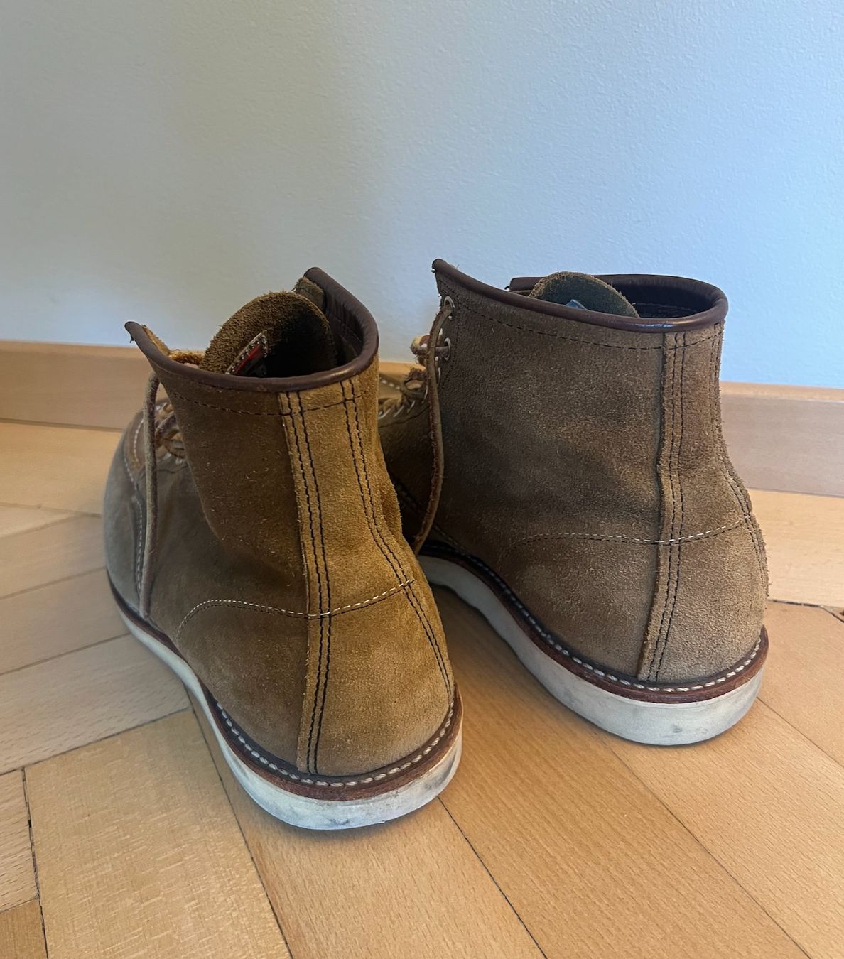 Red Wing Scarpe da uomo: Red Wing Herren-Moc Boot Rauleder – Usato da Zürich venduto da hakath 2
