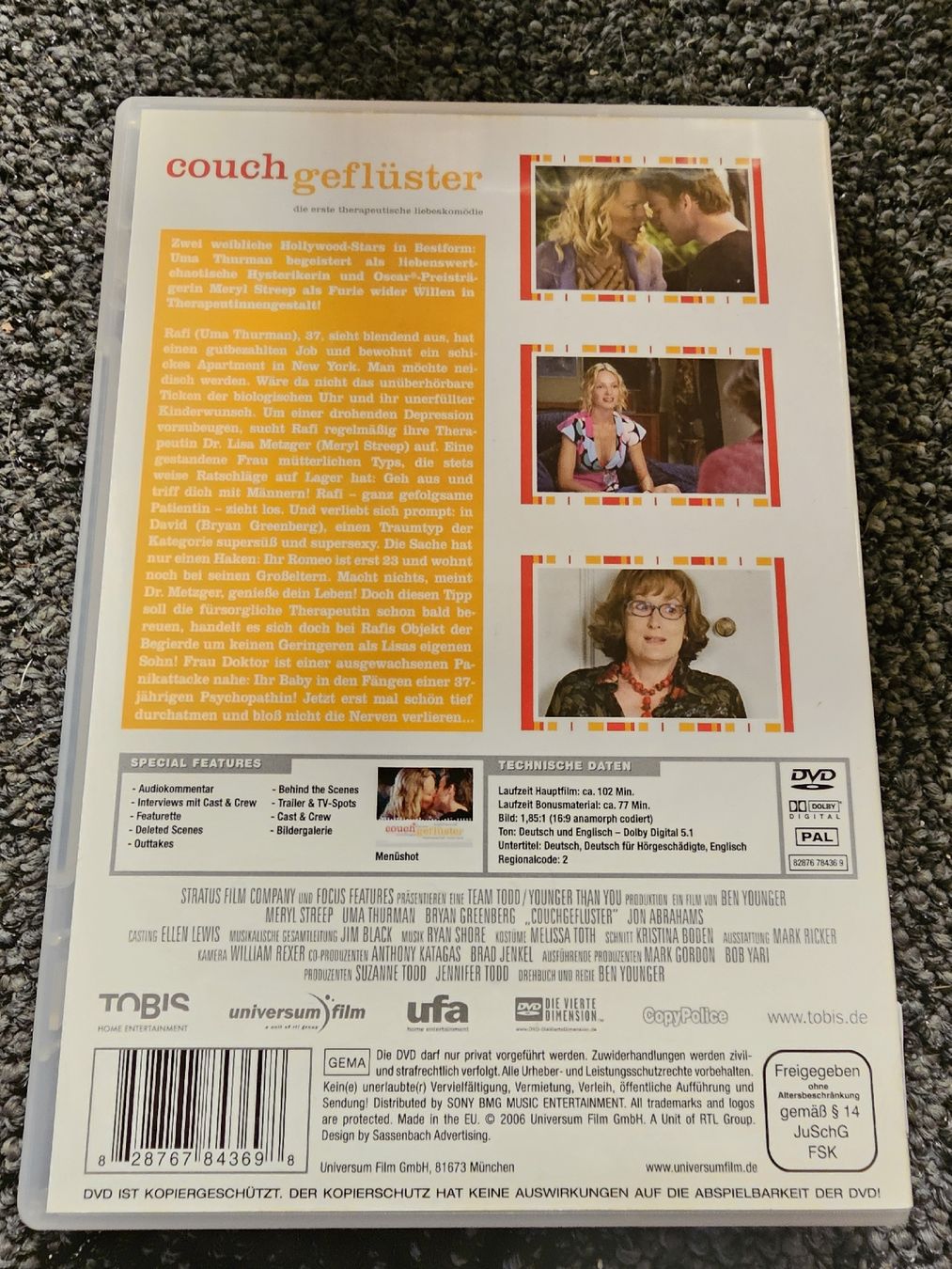 Tutti i DVDs: DVD Couchgeflüster (17689) – Usato da Ruswil venduto da jan_bxl5 1