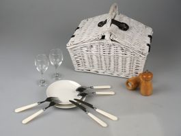 Picknickkorb Weiss