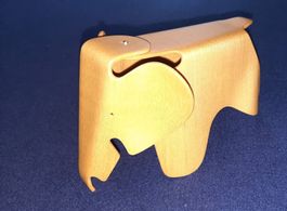 Vitra Miniatur Plywood Elephant natur Eames 1:6 ohne Booklet