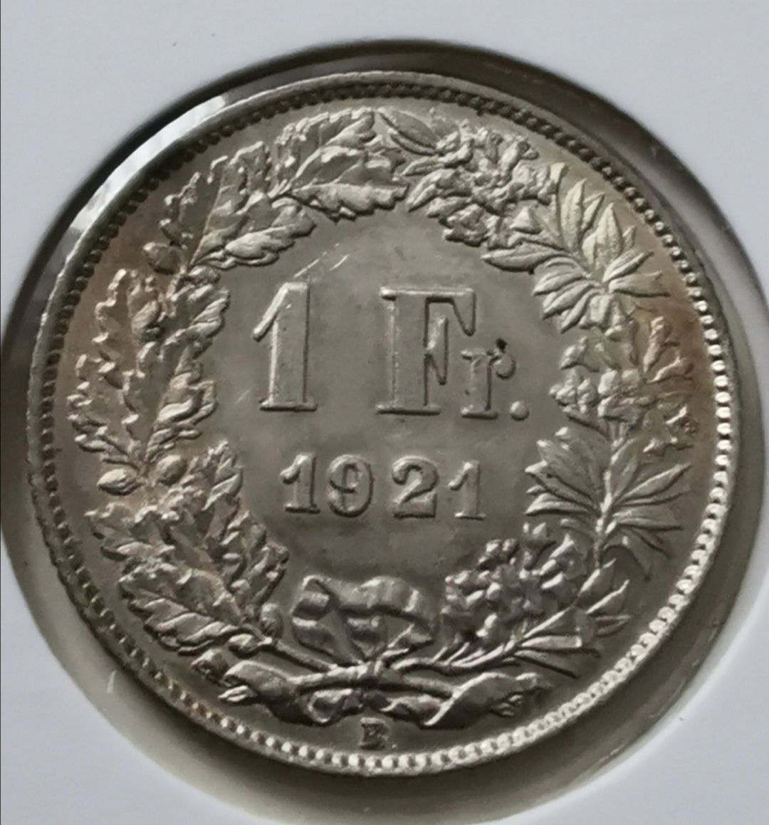 Tutti le monete: 1 Franken 1921 Silber Top – Usato da Zürich venduto da turbopuz