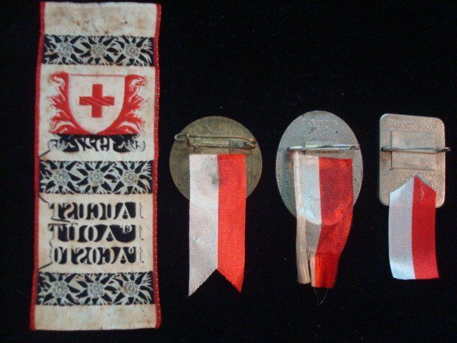 Placchette & Badge: Abzeichen 1. August 1927 - 1930 – Usato da Riehen venduto da Baerewaegli 1