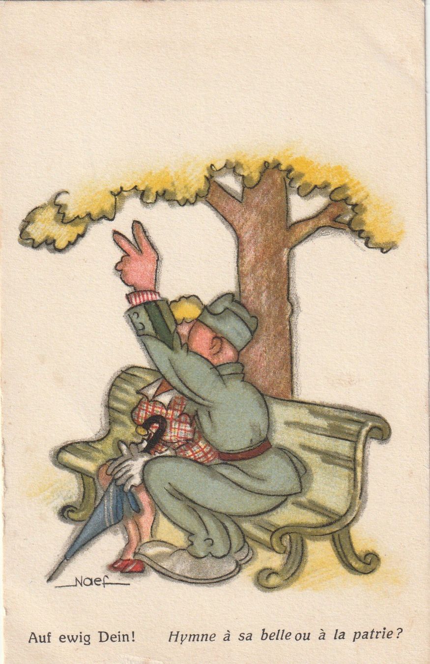 Cartoline postali: Humorkarte von Naef – Usato da Rorschacherberg venduto da fratovi2