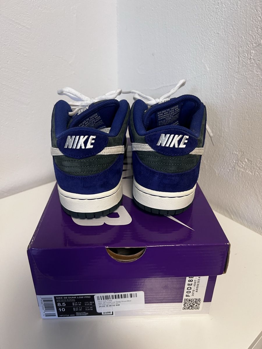 Nike Scarpe da uomo: Nike SB Dunk Low Suede Blue/Green – Nuovo e nell'imballaggio originale da Hägglingen venduto da jes_9psg 2