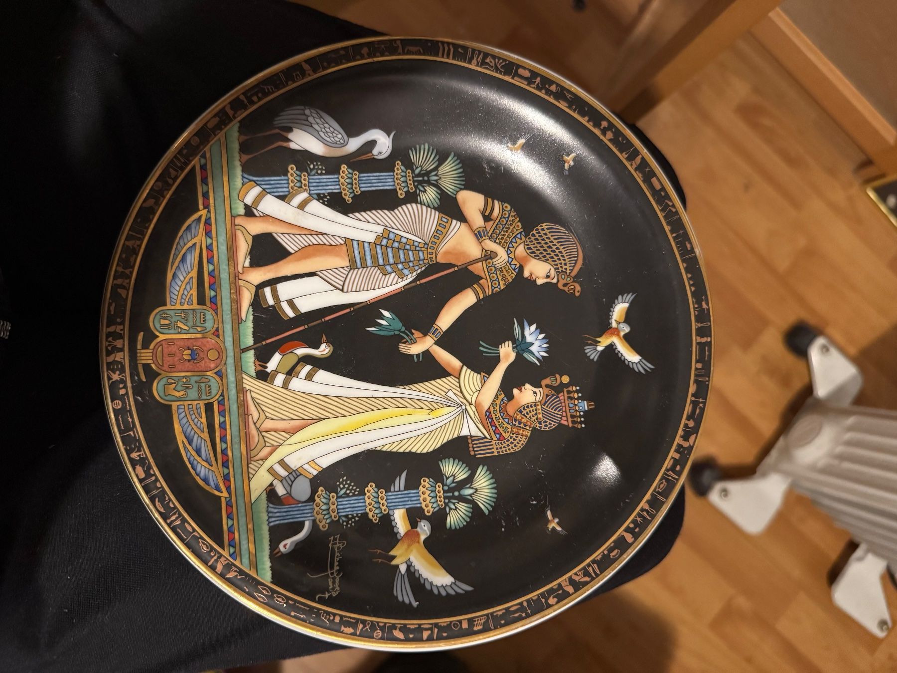 Piatti: Assiette décorative Égypte ancienne - Horus Graphics. – Usato da Veyrier venduto da Kimedovapa_1