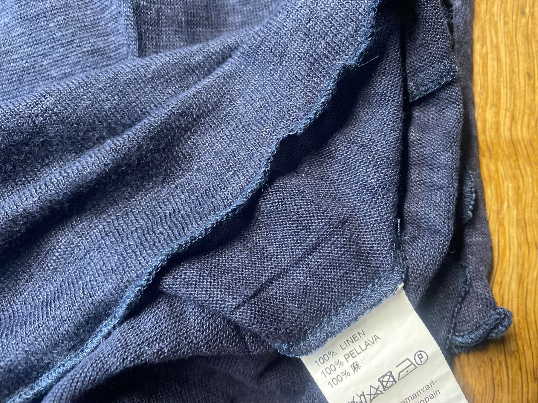 Maglioni & Felpe: •BYPIAS• Leinen Pullover Gr. One Size/1Size blau Leinenpulli – Nuovo (secondo la descrizione) da Frauenfeld venduto da Boldi46 2