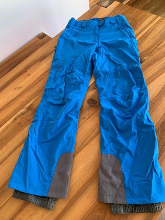MAMMUT blaue stylische  Skihose Grösse 36 wie NEU