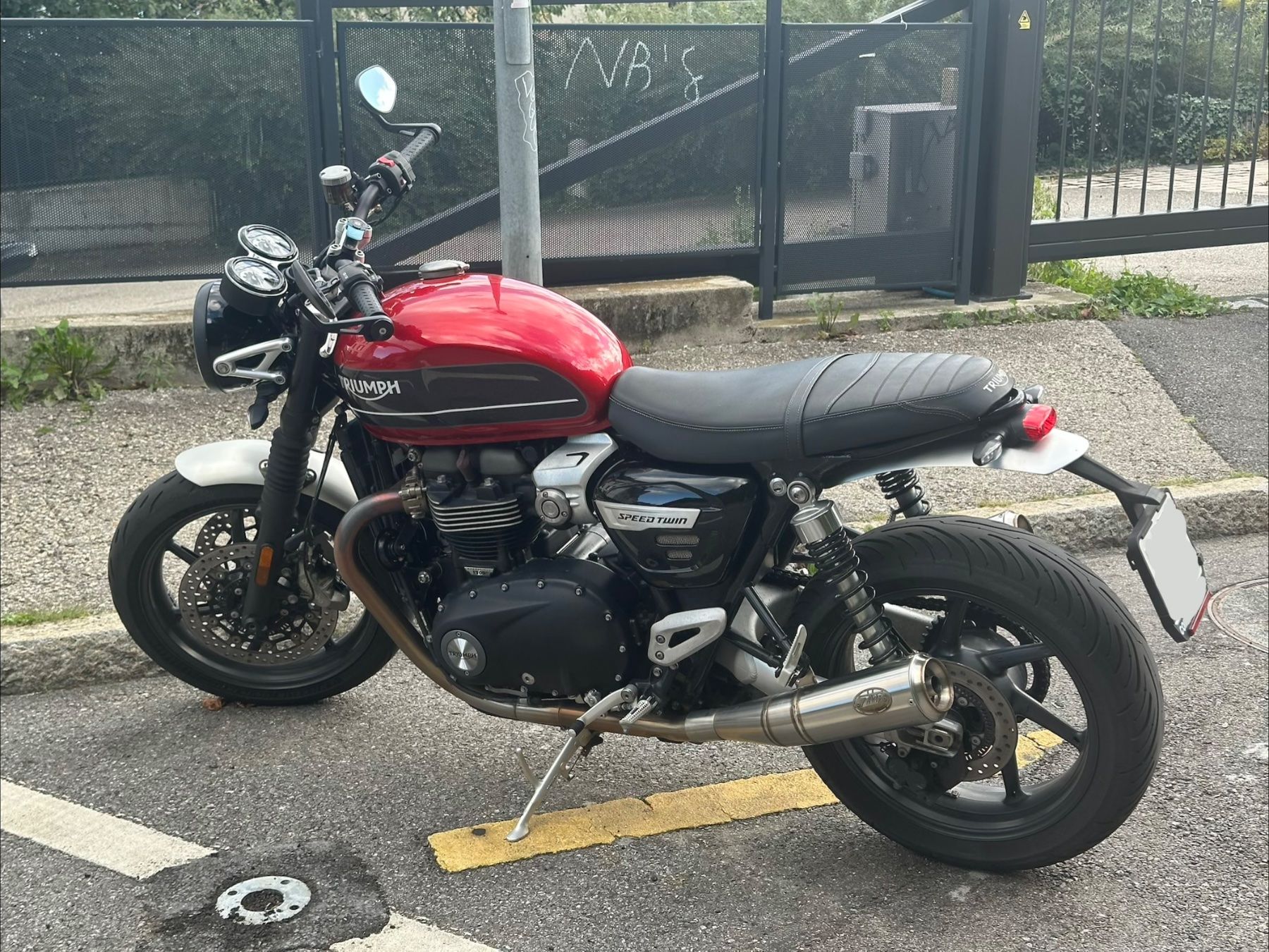 Triumph Strada: TRIUMPH Speed Twin 1200 – Usato da Neuchâtel venduto da sim_9jmm 2