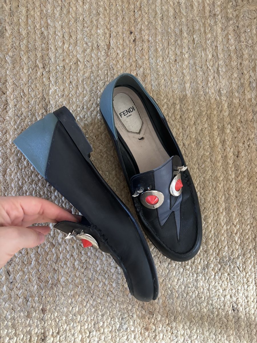 Fendi Scarpe da donna: Fendi Loafers 37,5 Monster – Usato da Zürich venduto da Salomej011 2