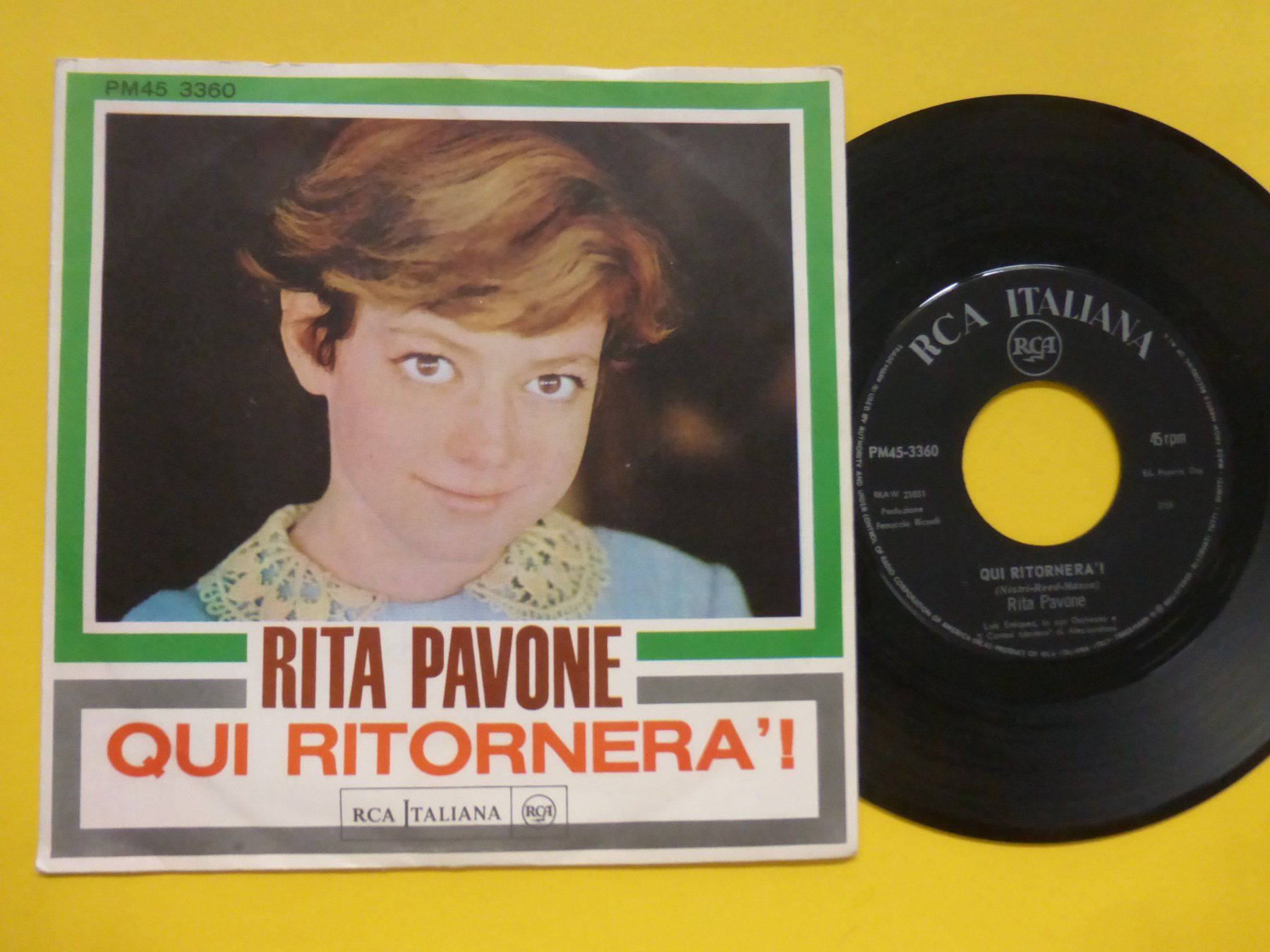 Dischi in vinile: Rita Pavone – Qui Ritornerà! – Usato da Zürich venduto da Swiss57