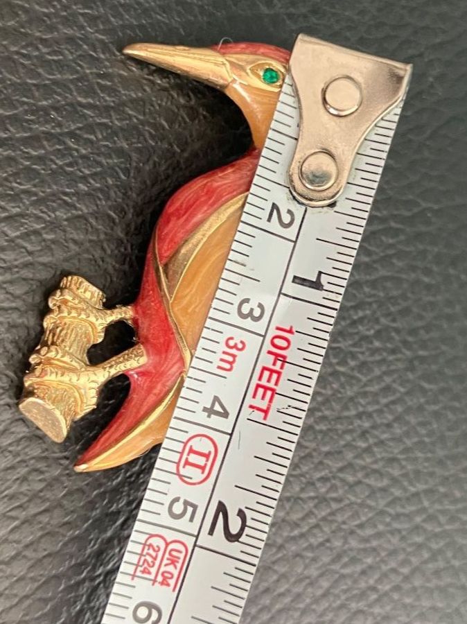 Spille & Fermagli: Broche  Vintage Doré Email – Usato da Peseux venduto da CharmeCommerce511 3