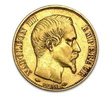 Napoléon 20 Francs – Tête nue 1859