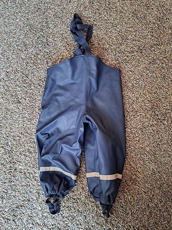 Gefütterte Regenhose Grösse 86-92