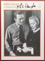 Kirk Douglas 1916-2020 Autogramm signiert Fotokarte 13x18cm