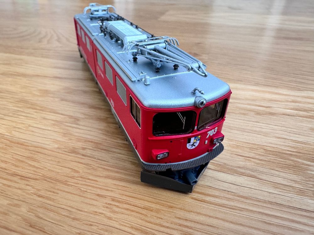 Bemo Modelleisenbahnen: Bemo 1254 143 RhB Ge 6/6 St. Moritz H0m Elok – Gebraucht aus Basel von szbdsfrjs 5