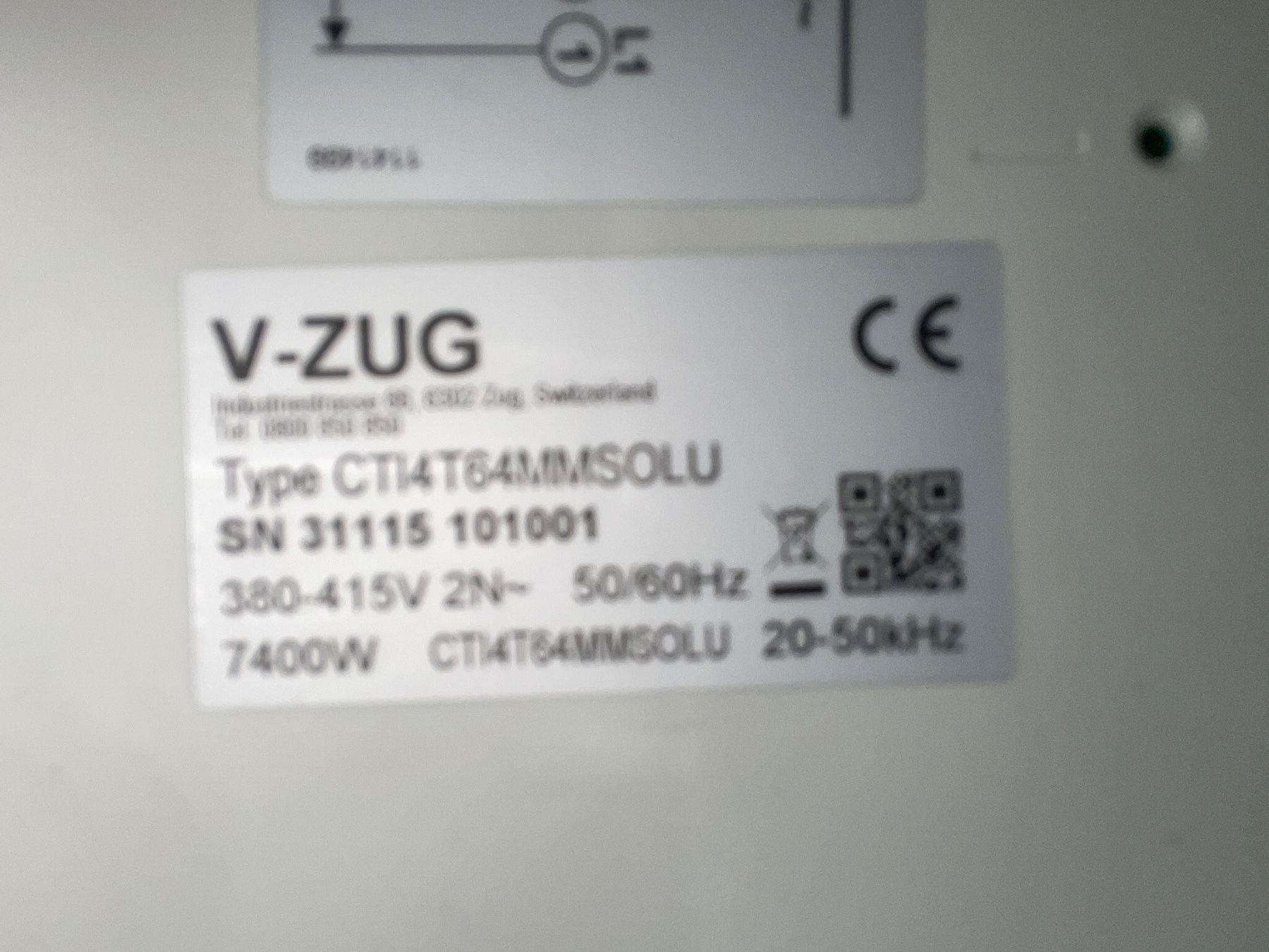 V-Zug Cucine: Herd / Kochfeld von V-Zug – Usato da Zürich venduto da lau_6m9y 4