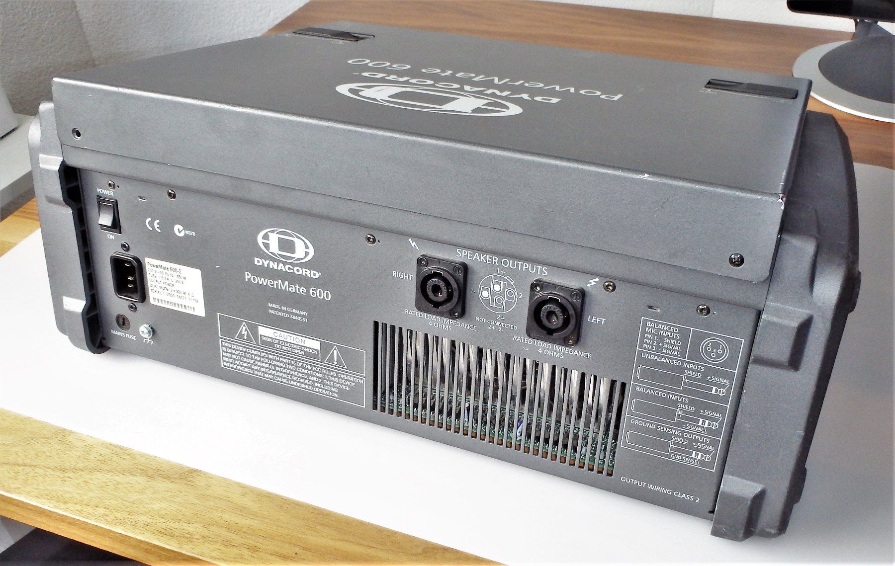 Dynacord Console di mixaggio: Powermixer - DYNACORD Powermate 600-2 – Usato da Wattwil venduto da webrawa 6