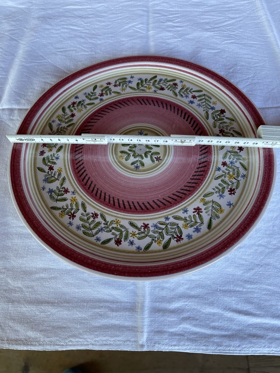 Piatti di portata: Tortenplatte mit Blumenmotiv – Usato da Fahrni b. Thun venduto da ams_56jv 1
