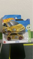 Hot Wheels Fiat 500e gold