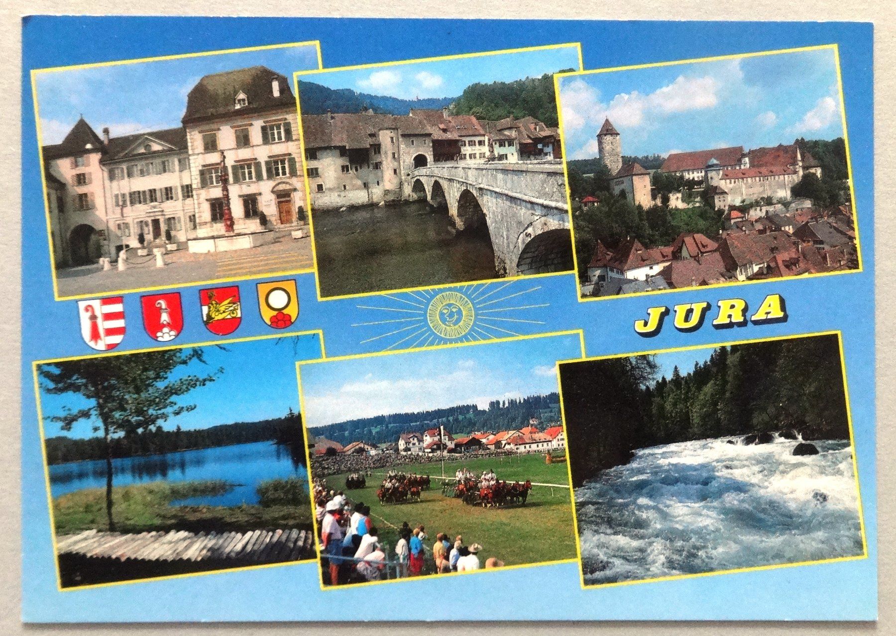 Cartoline postali: Jura – Usato da Fétigny venduto da Billy2miny