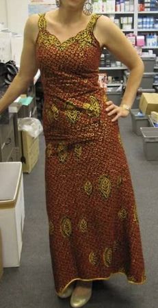 Afrikanisches Kleid