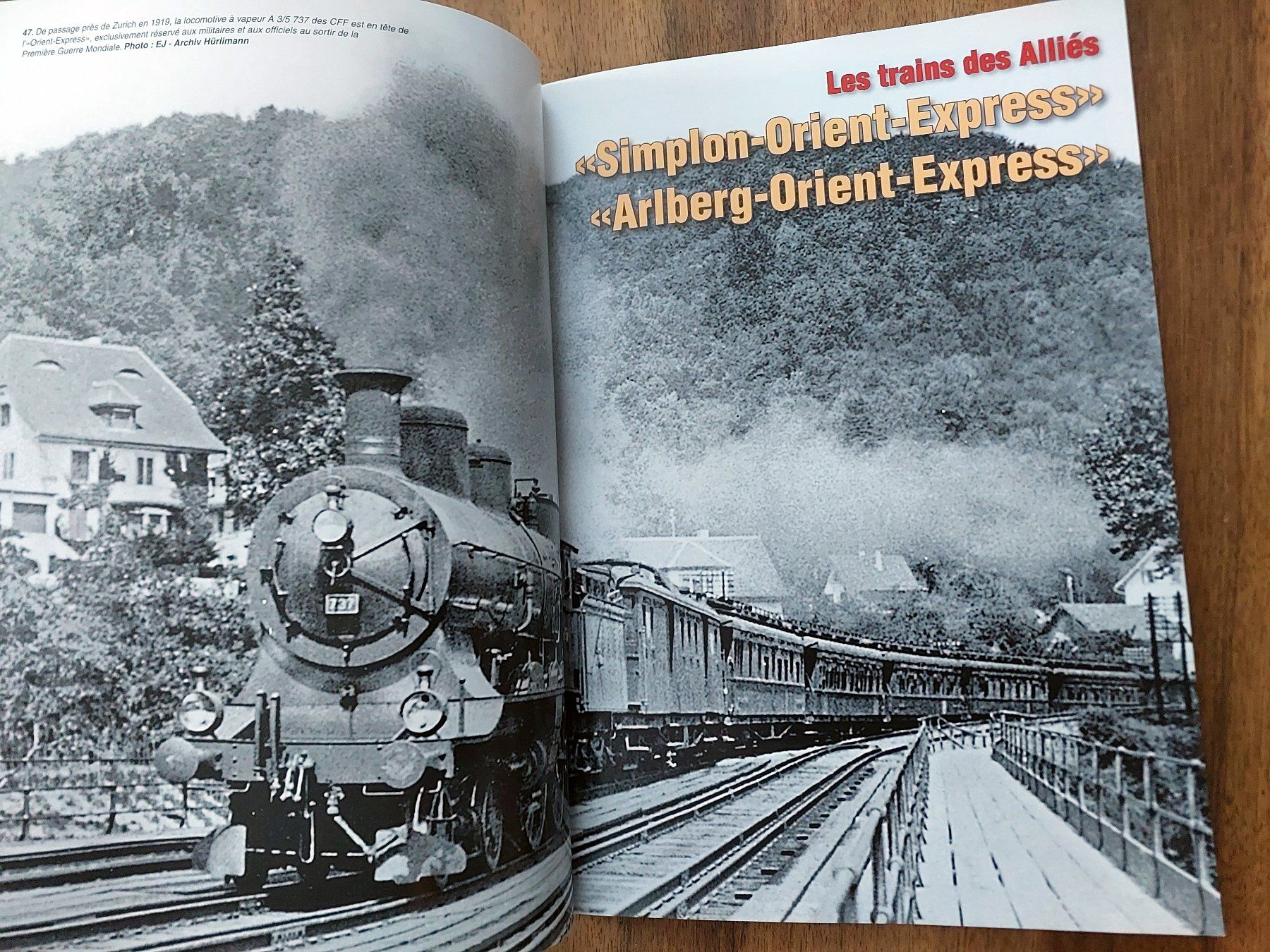 Riviste & Magazine: Le Train - Les Grands Trains Orient Express - CIWL – Usato da Schönenwerd venduto da Steidi 5