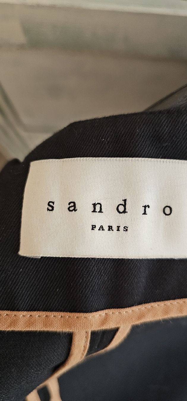 Sandro Cappotti: Schwarzer Sandro Paris Mantel Grösse 36 – Nuovo (secondo la descrizione) da Niedergösgen venduto da topol14 5
