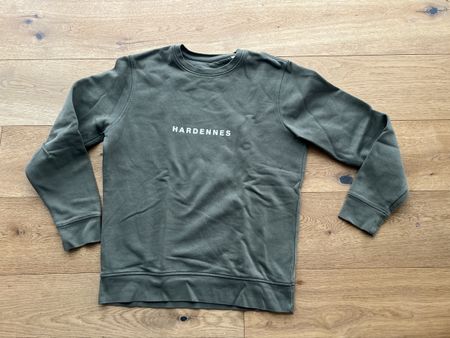 Le Coffee Ride Hardennes Pullover, Grösse M, Grün