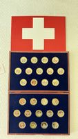 Komplette Schweizer Kantonsmuenzensammlung, 26 Stueck