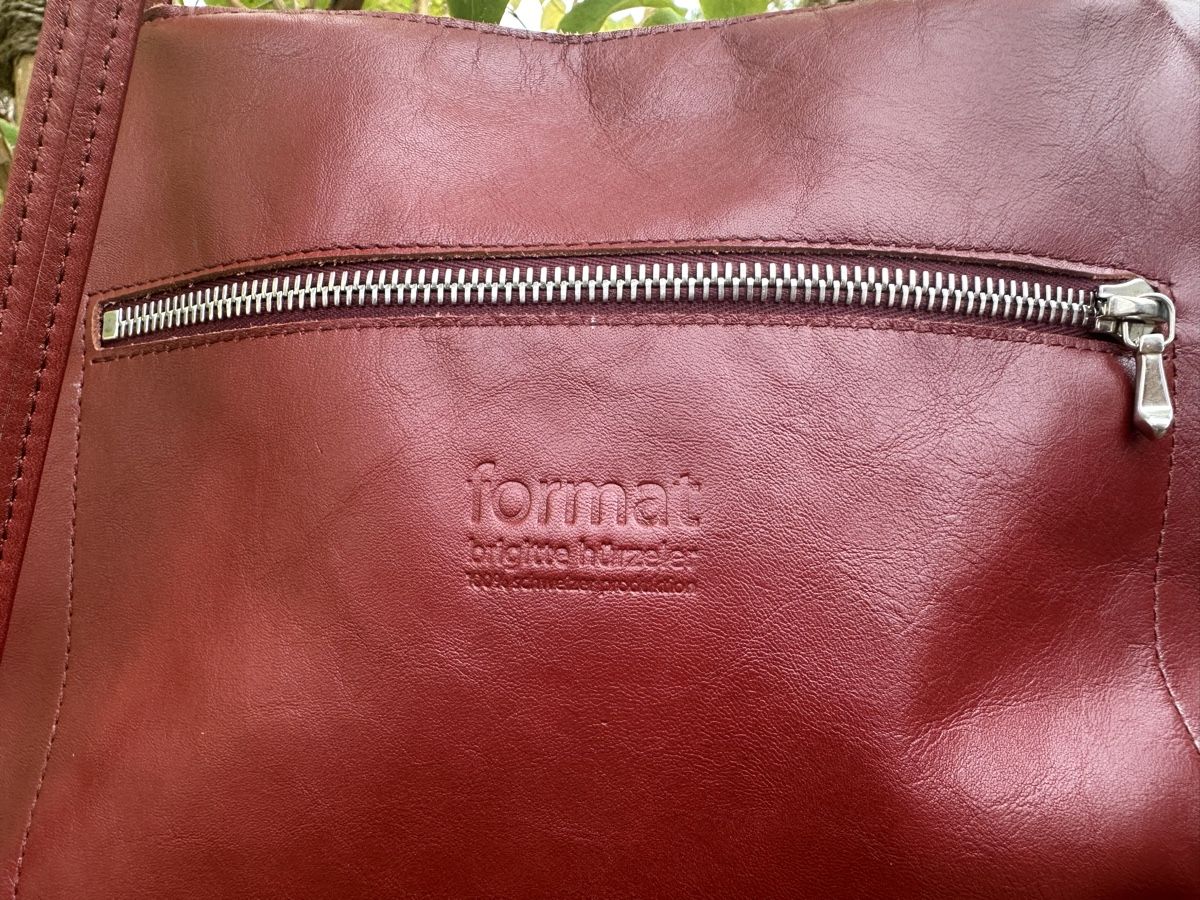 Borse da donna: Handtasche Brigitte Hürzeler FORMAT weinrot – Usato da Olten venduto da Barola01 2