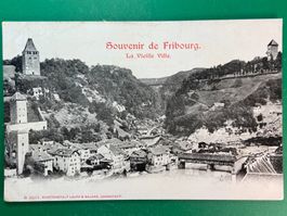 Souvenir de Fribourg - La Vieille Ville