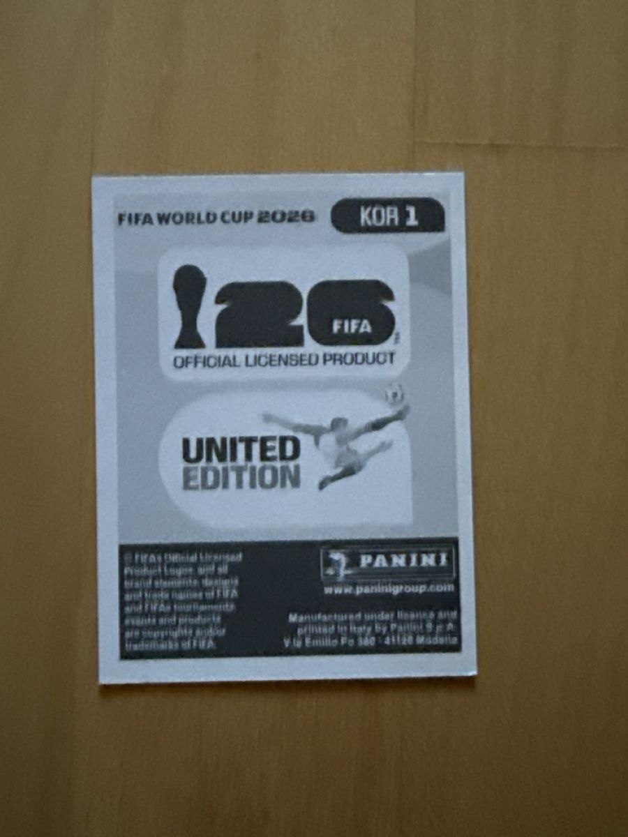 Panini Carte collezionabili: WAPPEN PANINI WM 2026 – Nuovo (secondo la descrizione) da Ulisbach venduto da PET-030 1