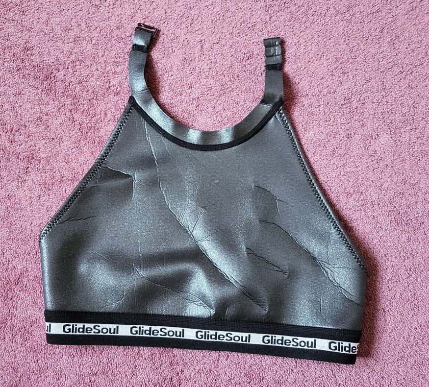 Costumi da bagno & Bikini: Bikini-Top GlideSoul Gr. 36 metallic – Usato da Au SG venduto da SElena89