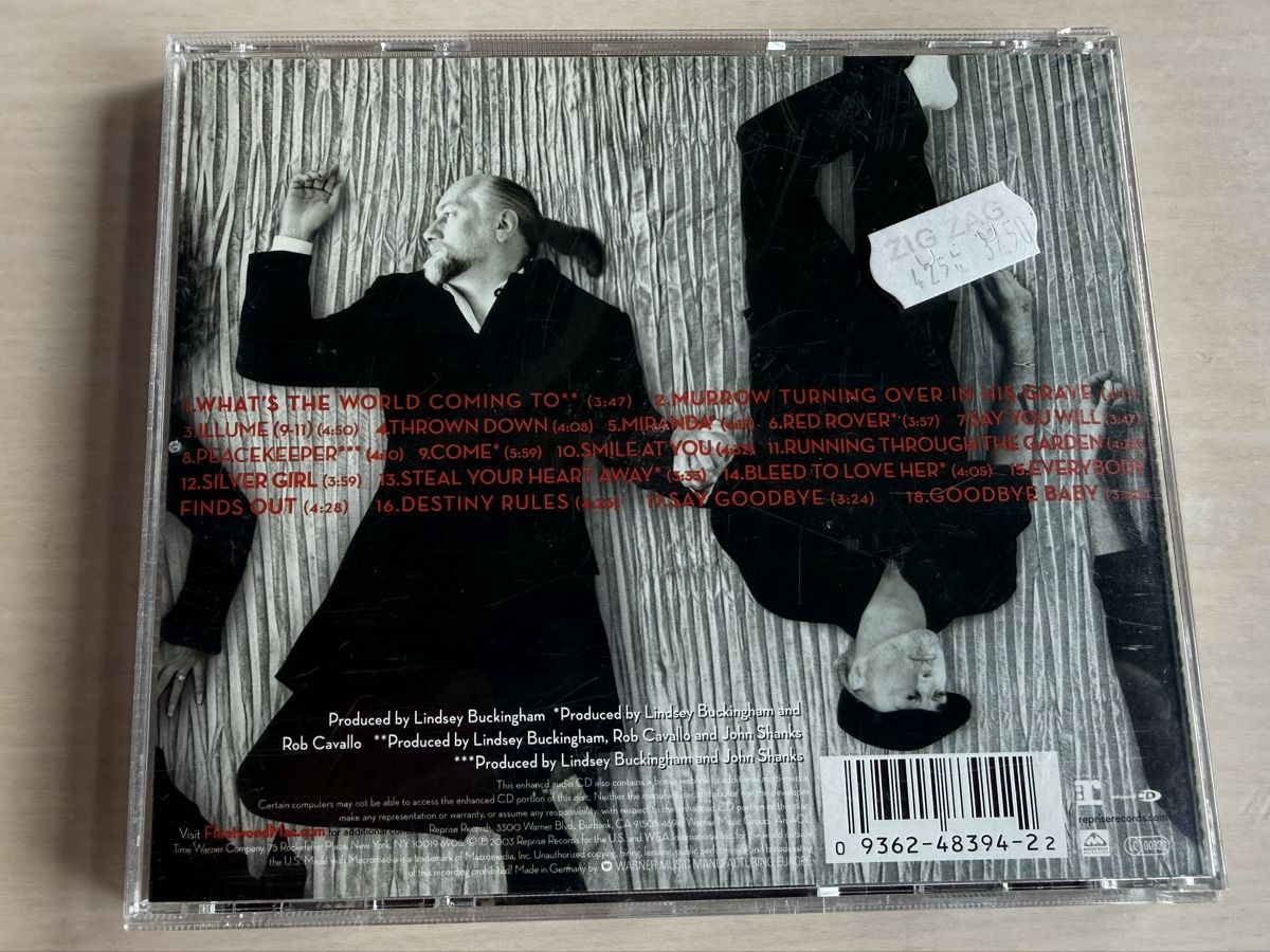 CD: Fleetwood Mac Say You Will CD  – Usato da Oberried Brienz venduto da Chyara 1