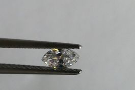 Marquise, Paar of Diamanten, 0.50 ct, (2 x 0.25 ct), VS1, E,