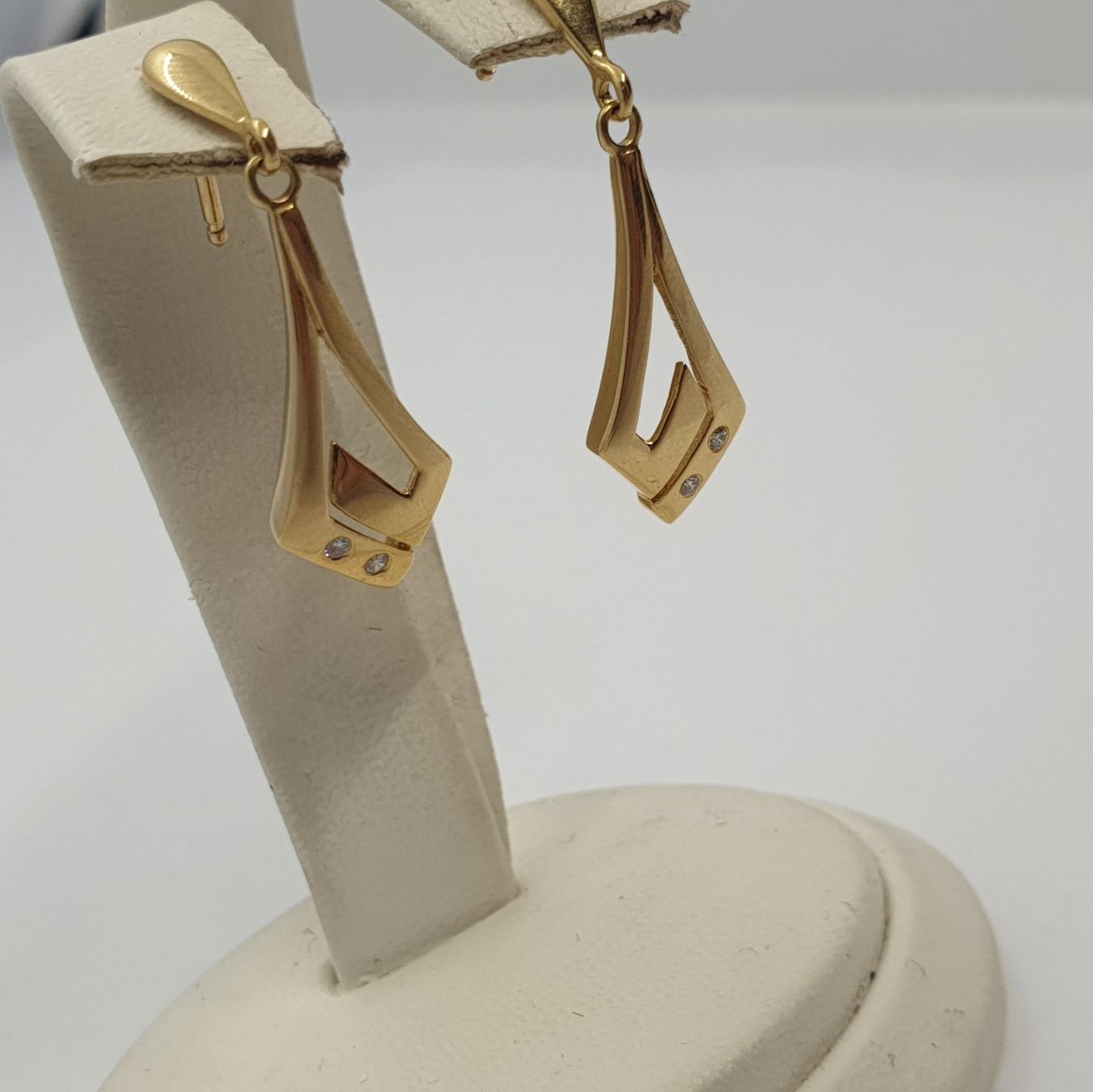 Orecchini pendenti & Orecchini a lobo: Echt 18K Gold - Diamant Ohrhänger – Usato da Luzern venduto da Luzern-Goldhaus 2
