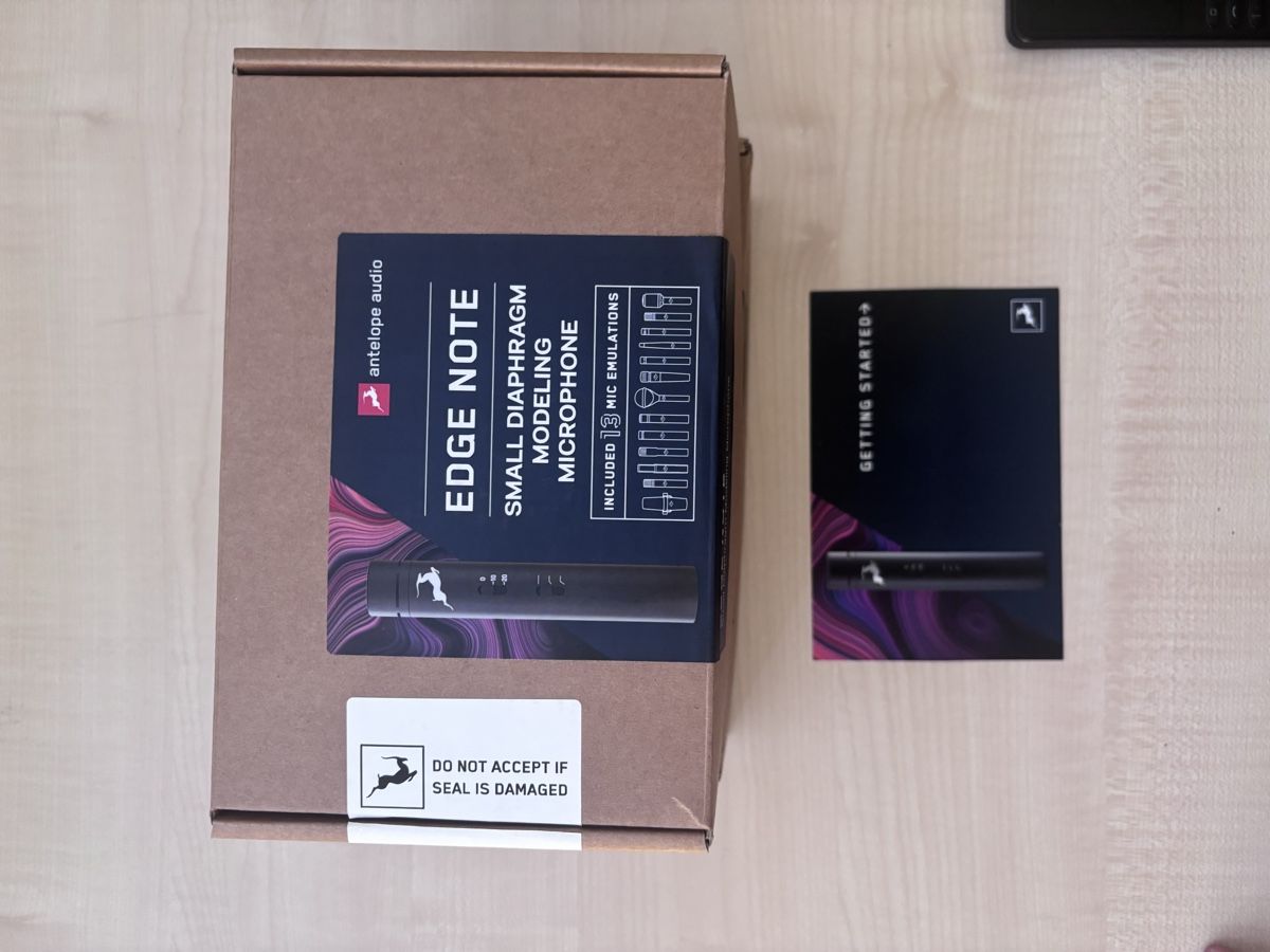 Microfoni: Antelope Edge Note Mikrofon Stereo Paar – Usato da Oberkirch LU venduto da mri_8qpz 2
