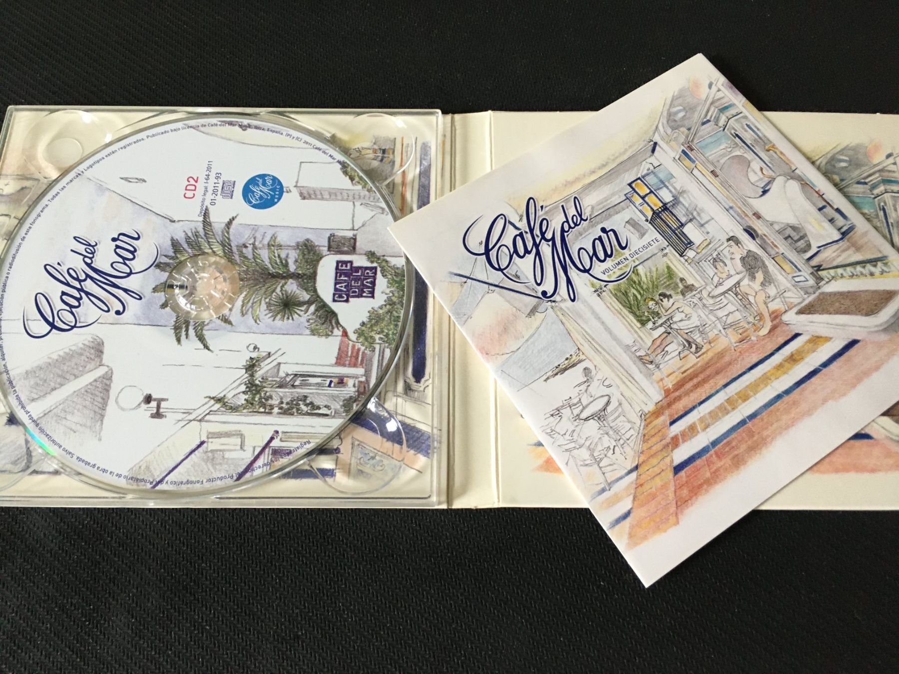 CD: Café del Mar - Volumen Diecisiete -CD- 2cd – Usato da St.Gallen venduto da MedienJoe 2