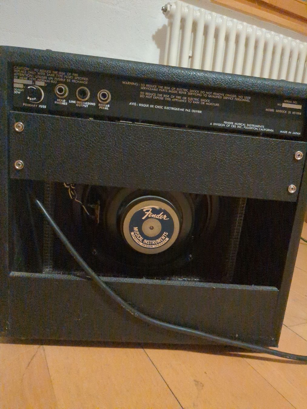 Fender Amplificatori: Fender Sidekick Reverb 20 Verstärker – Difettoso da Gipf-Oberfrick venduto da lekker-pindakaas 1