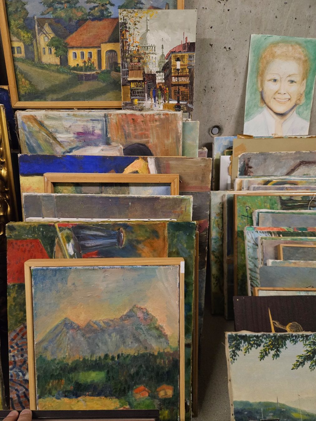 Dipinti: Ölgemälde Sammlung, ca. 70 Stück – Usato da Rieden AG venduto da sam5432 1