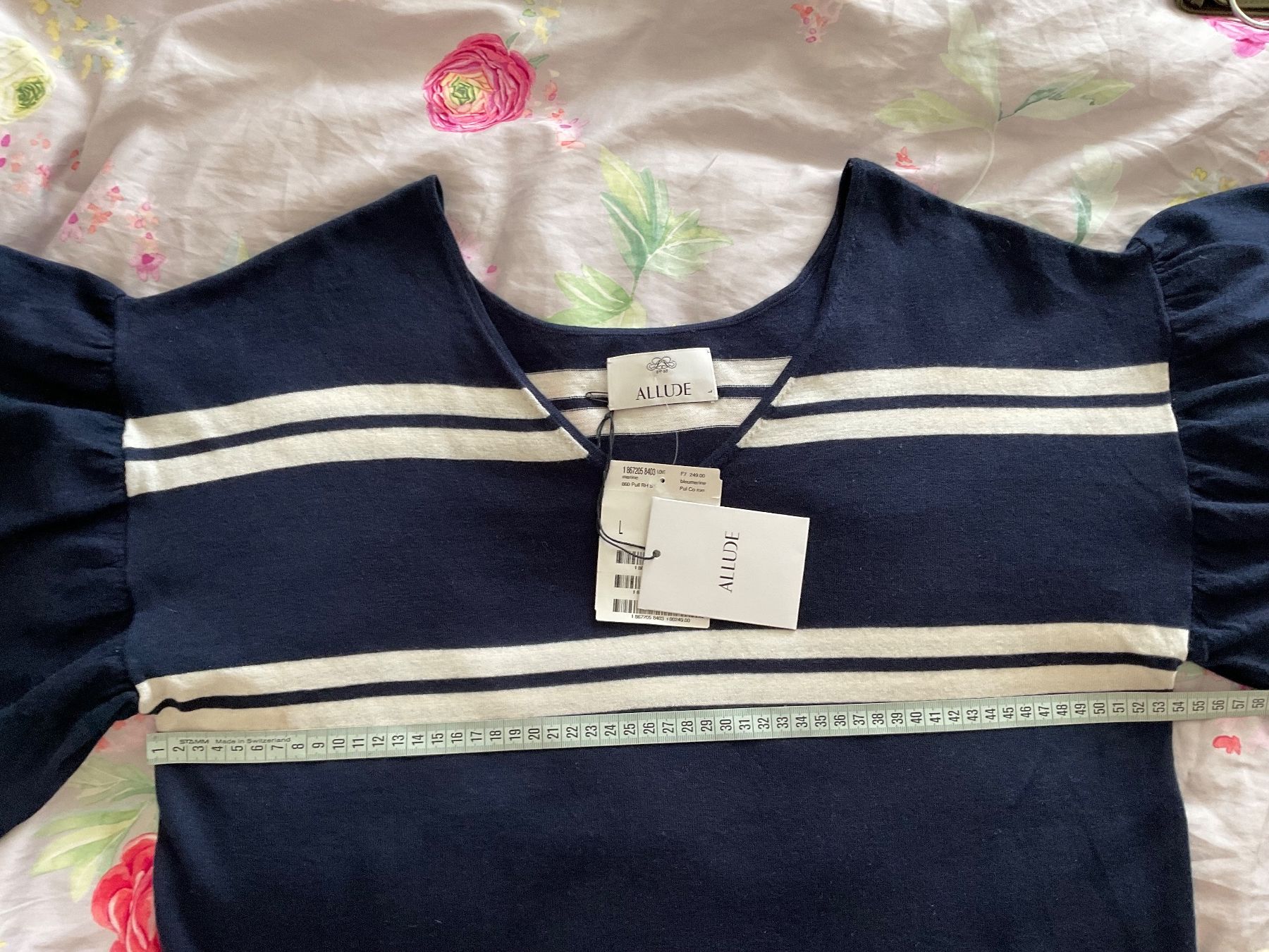 Allude Maglioni & Felpe: ALLUDE BW Kaschmir Pullover Gr L NEU NP 249 – Nuovo e nell'imballaggio originale da Urdorf venduto da alda02 3