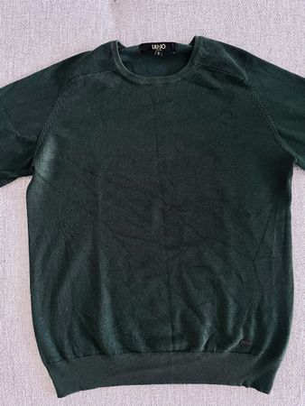 Liu Jo Herren Pullover dunkelgrün Grösse S gebraucht