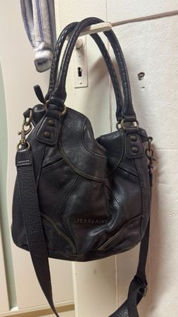 Liebeskind Berlin Ledertasche Schwarz Guter Zustand