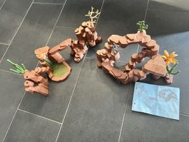 Playmobil Felsenlandschaft Set mit Anleitung gebraucht